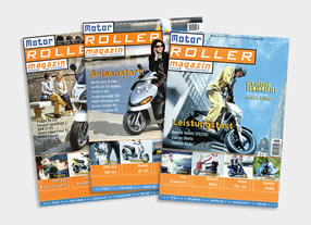 Special-Interest Magazin Motorroller Gestaltung und Umsetzung von Magazinen und Publikationen